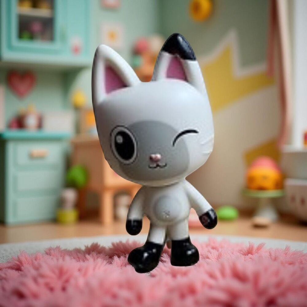 Gabby's Dollhouse Winking Pandy Paws Figure Toy 2” A45